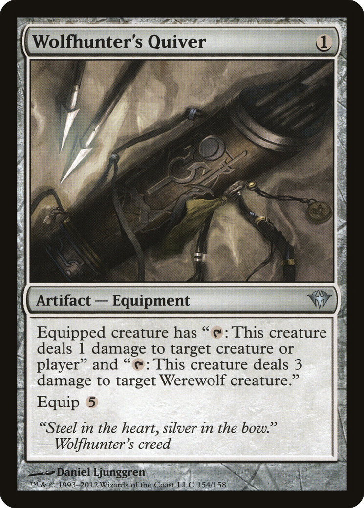 Wolfhunter's Quiver (DKA-154) - Dark Ascension Foil