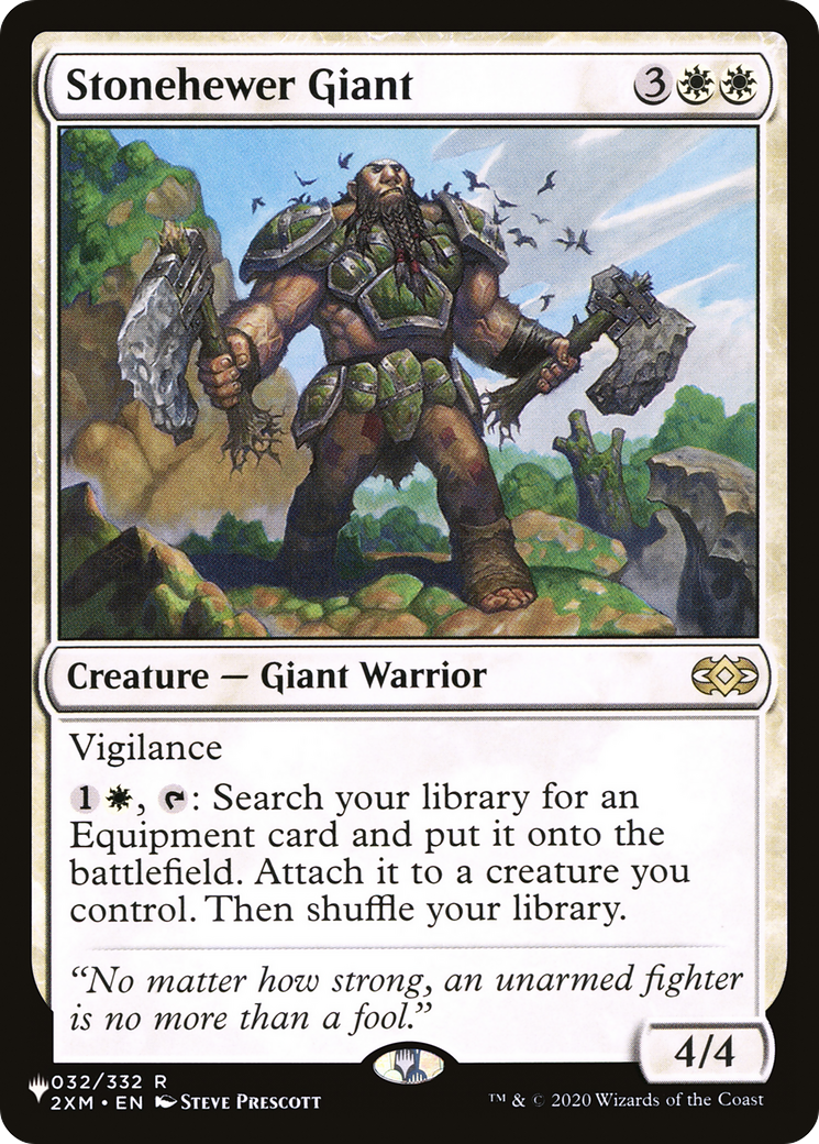 Stonehewer Giant (LIST-2XM-32) - The List