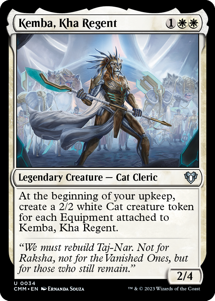 Kemba, Kha Regent (CMM-034) - Commander Masters Foil