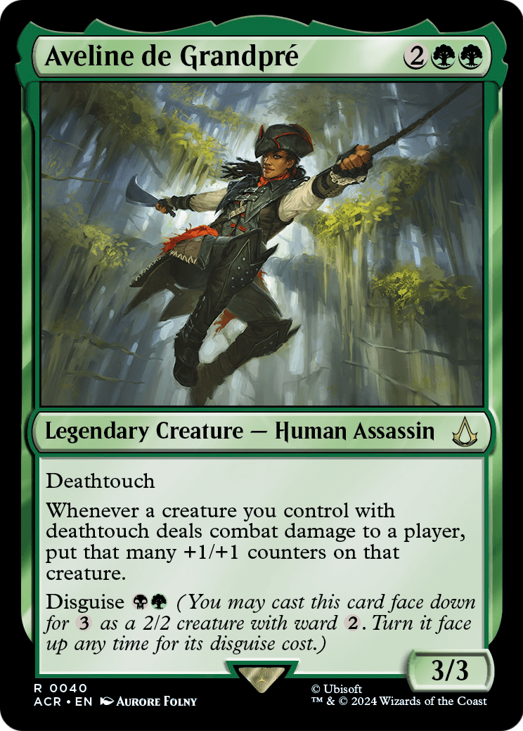 Aveline de Grandpre (ACR-040) - Assassin's Creed Foil