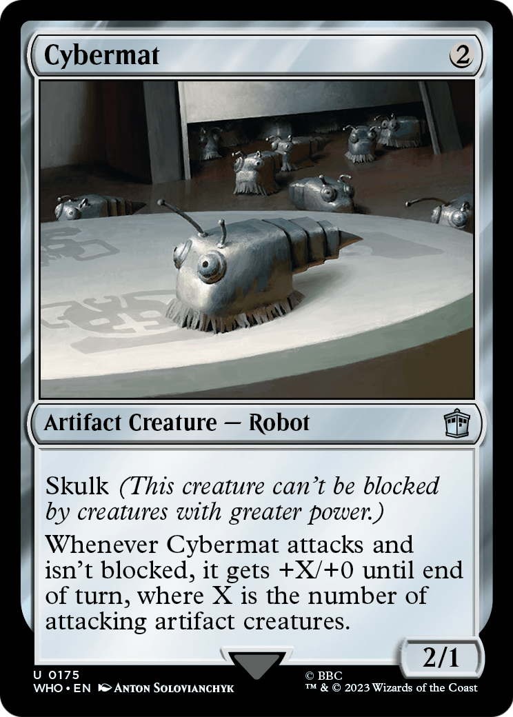 Cybermat (WHO-175) - Doctor Who Foil