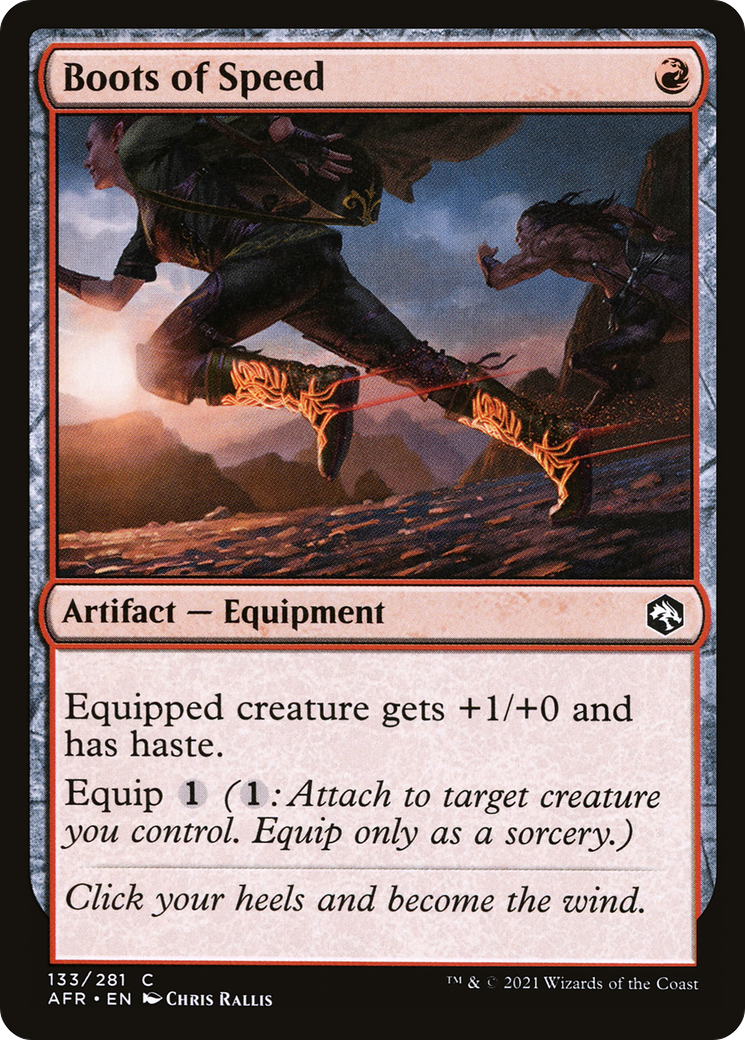 Boots of Speed (AFR-133) - Adventures in the Forgotten Realms