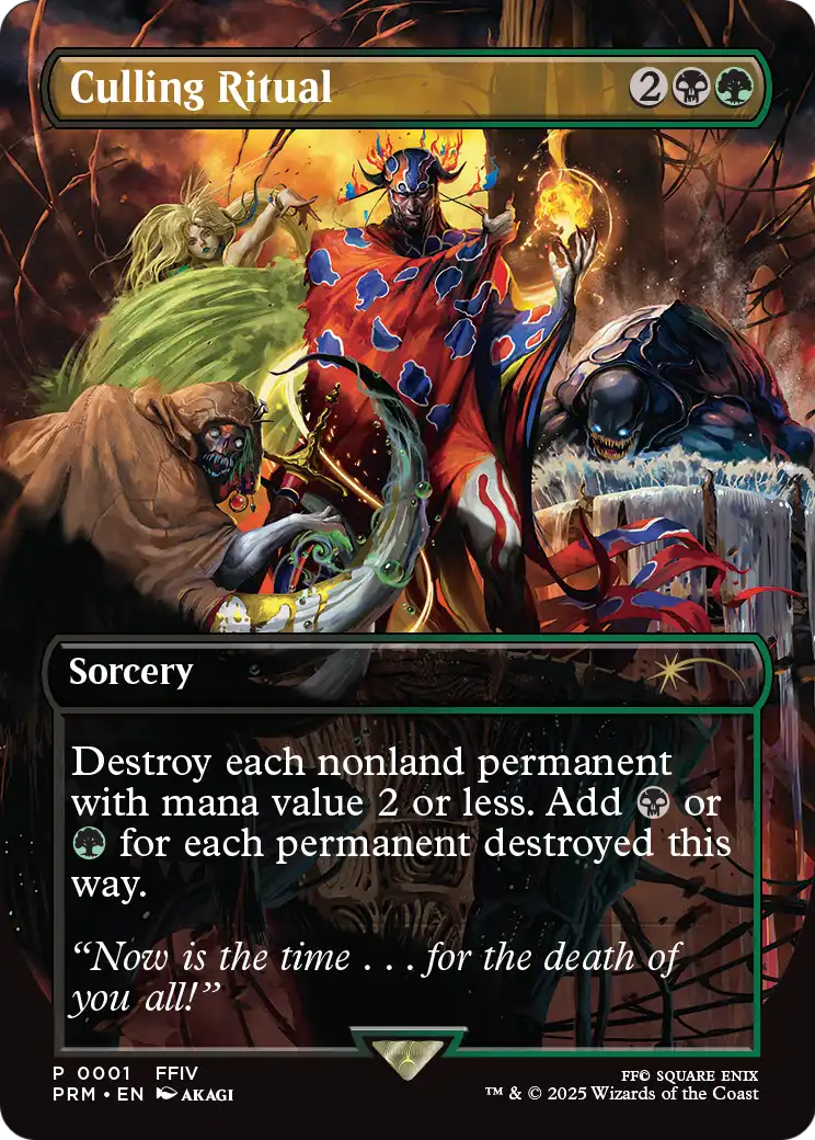 Culling Ritual (WPN-001) - WPN & Gateway Promos (Borderless) Foil