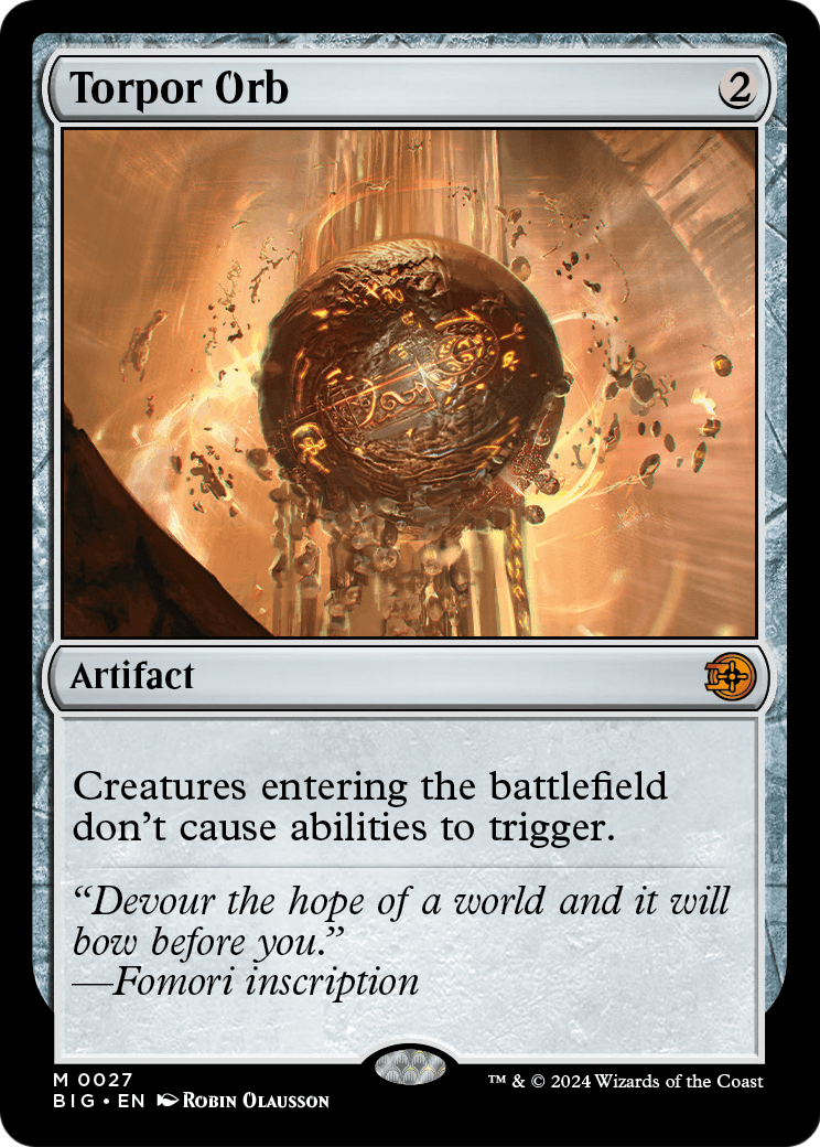 Torpor Orb (BIG-027) - The Big Score Foil
