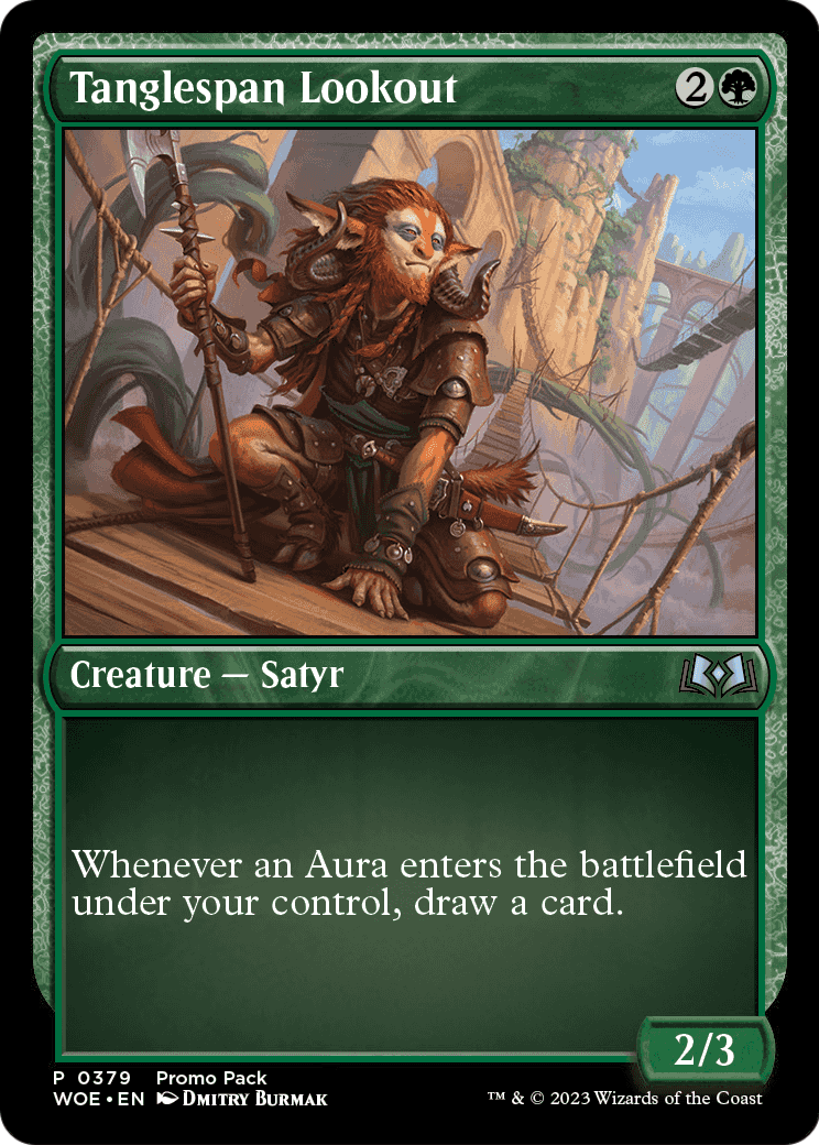 Tanglespan Lookout (PPWOE-379) - Wilds of Eldraine Foil