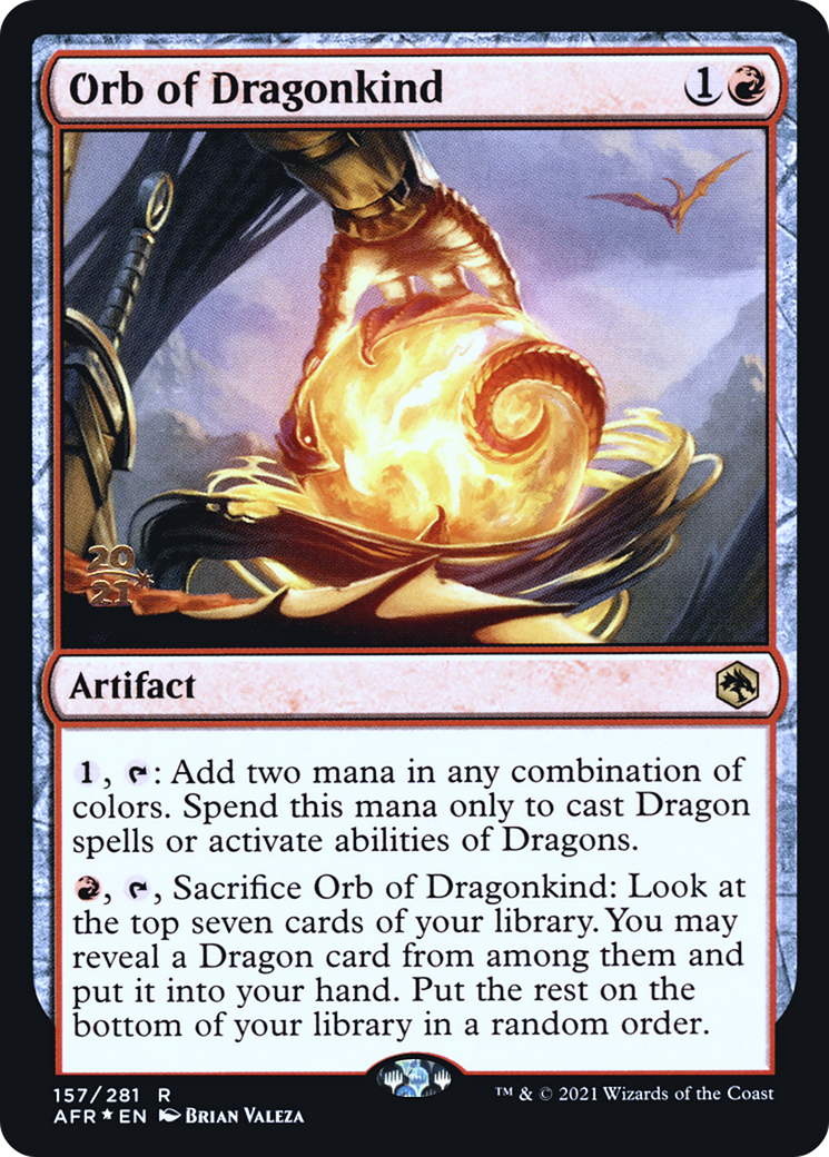 Orb of Dragonkind (PRE-157S) - Adventures in the Forgotten Realms Promos Foil