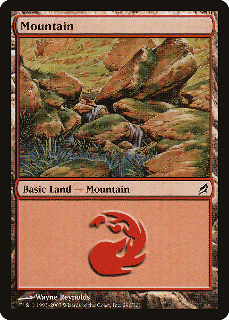 Mountain (296) (LRW-296) - Lorwyn