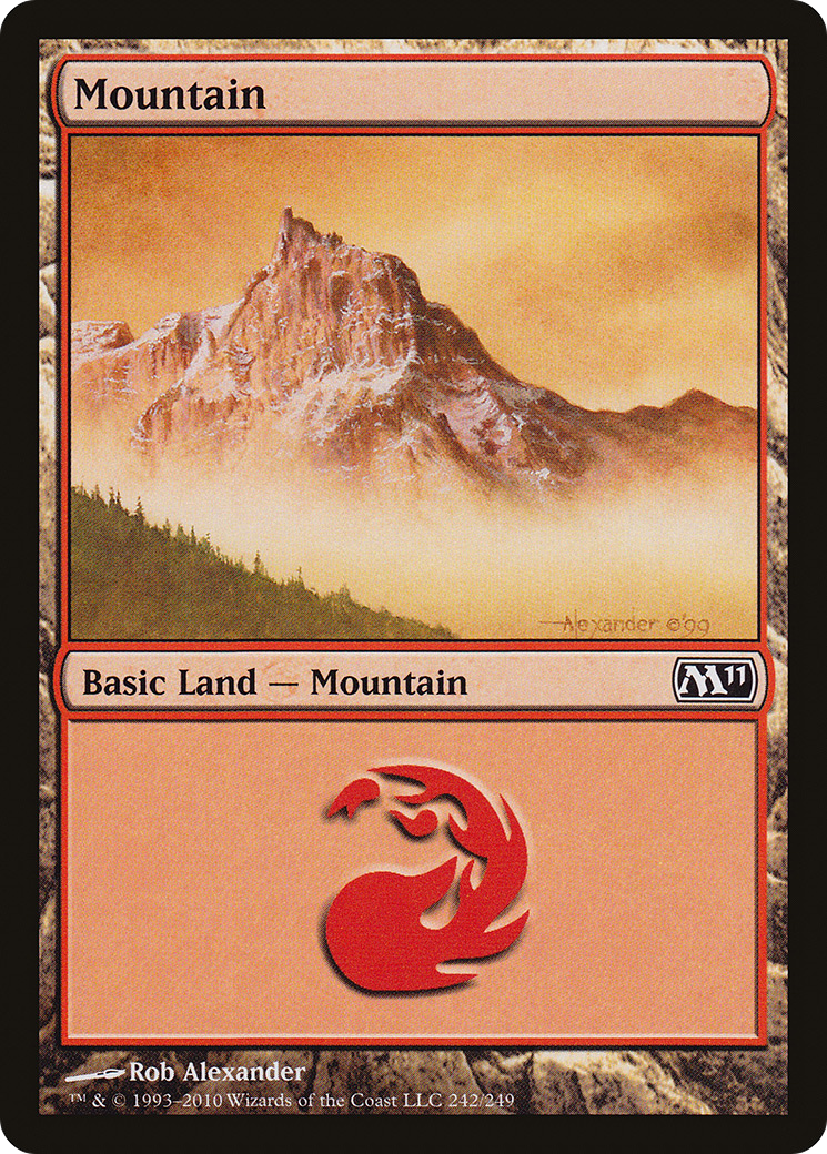 Mountain (242) (M11-242) - Magic 2011