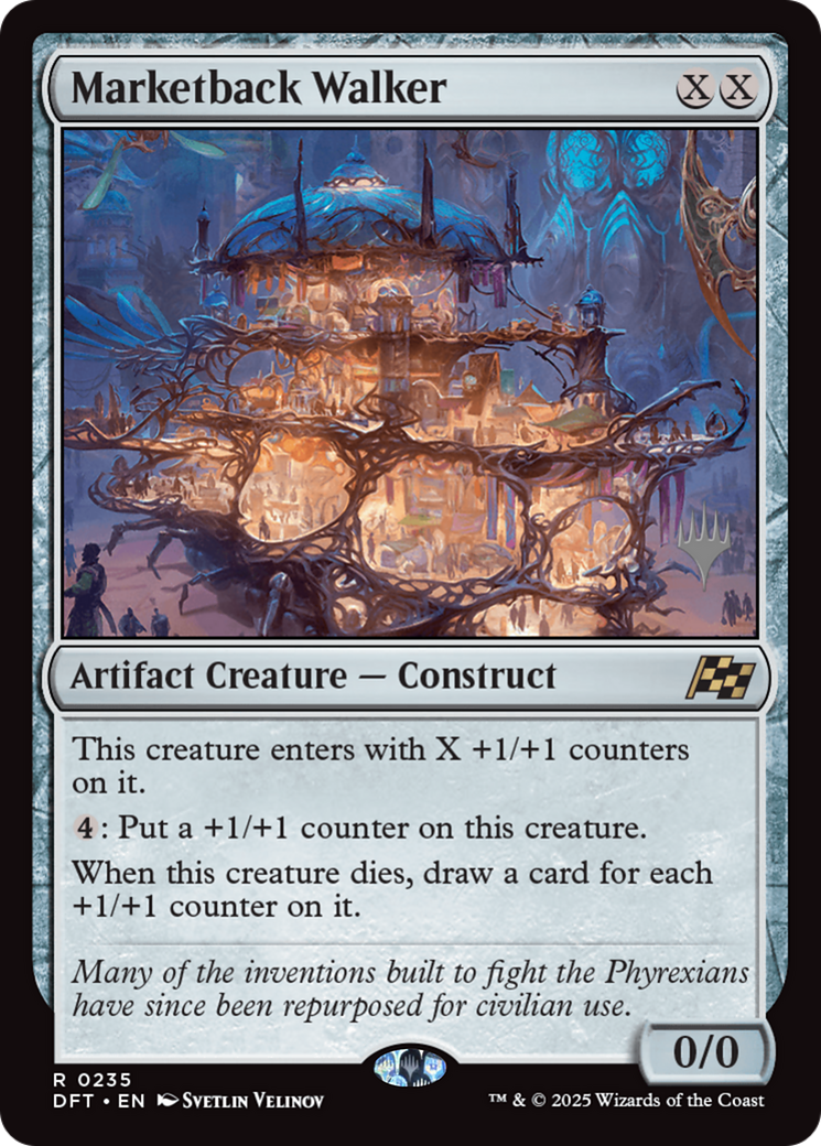 Marketback Walker (PPDFT-235) - Promo Pack: Aetherdrift Foil