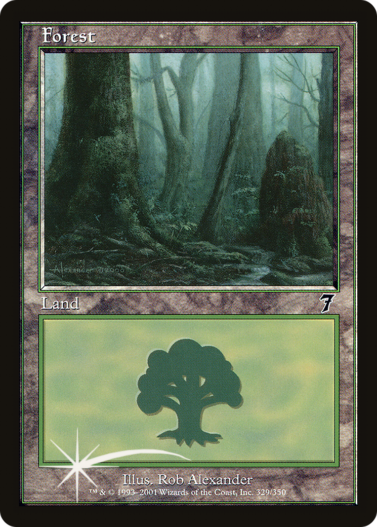 Forest (7ED-329★) - 7th Edition
