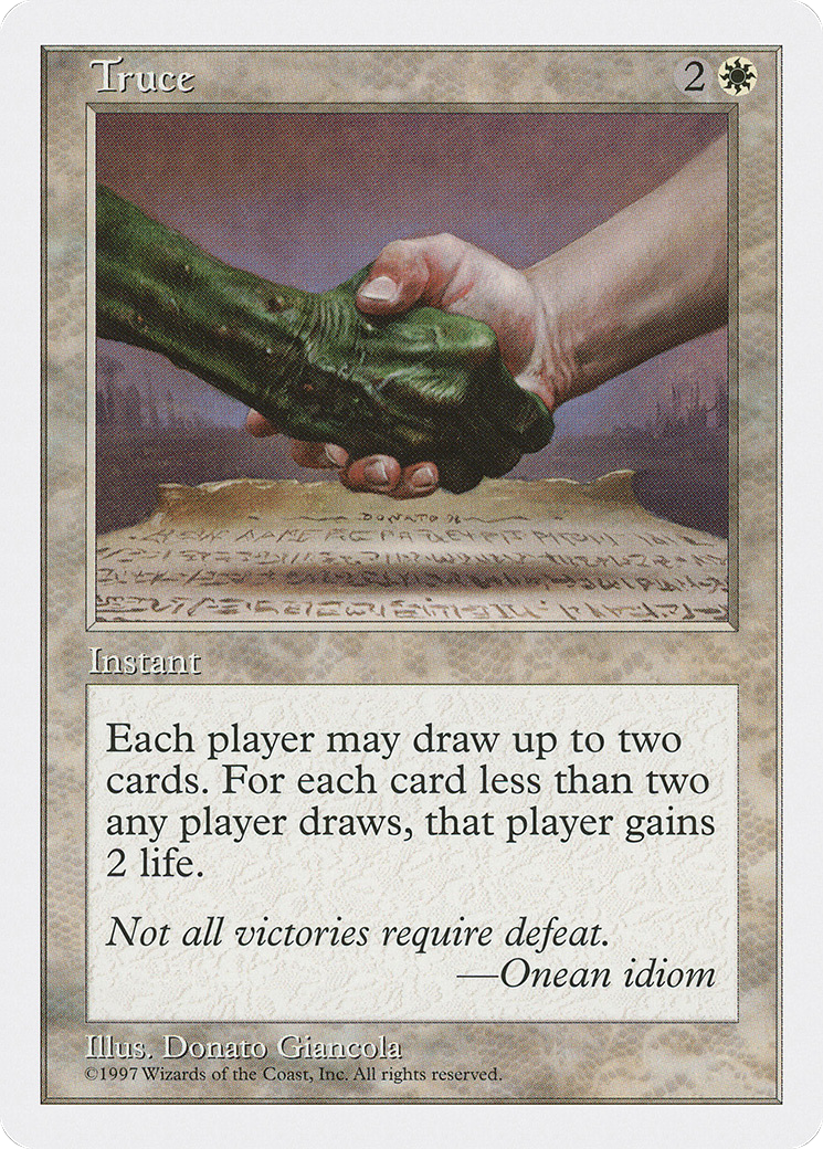 Truce (5ED-) - Fifth Edition