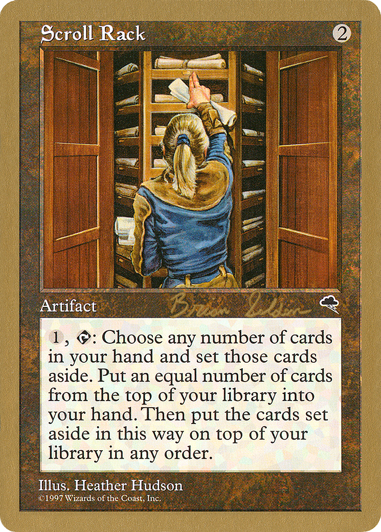 Scroll Rack - 1998 Brian Selden (TMP) (WCD-) - World Championship Decks 1998