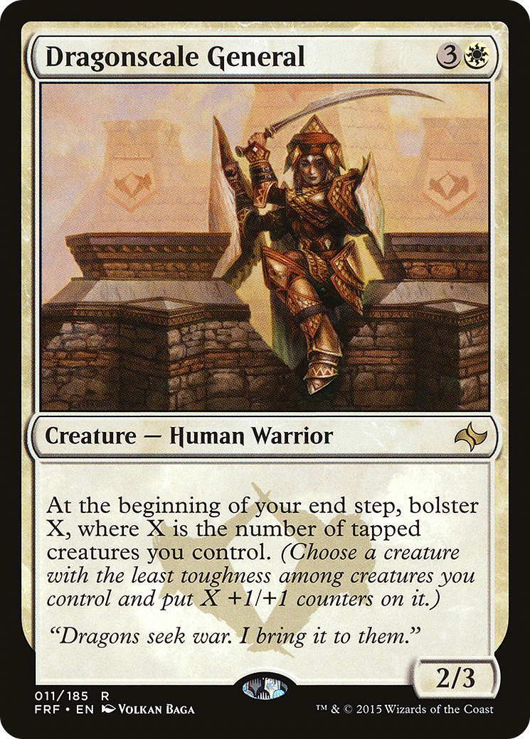 Dragonscale General (FRF-011) - Fate Reforged Foil