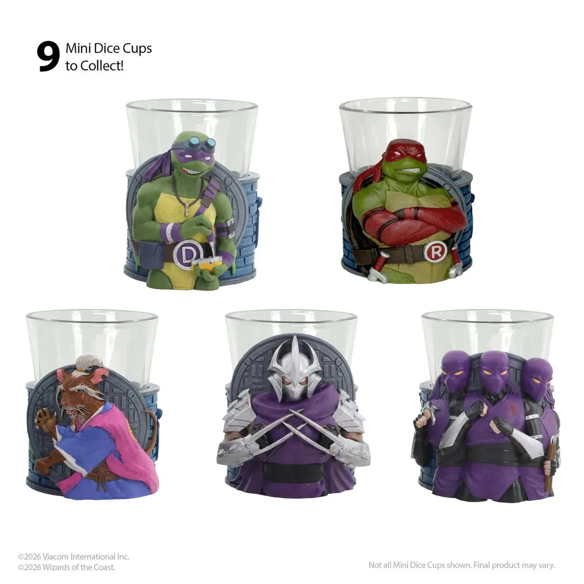 Dice Cups Teenage Mutant Ninja Turtles Blind Box