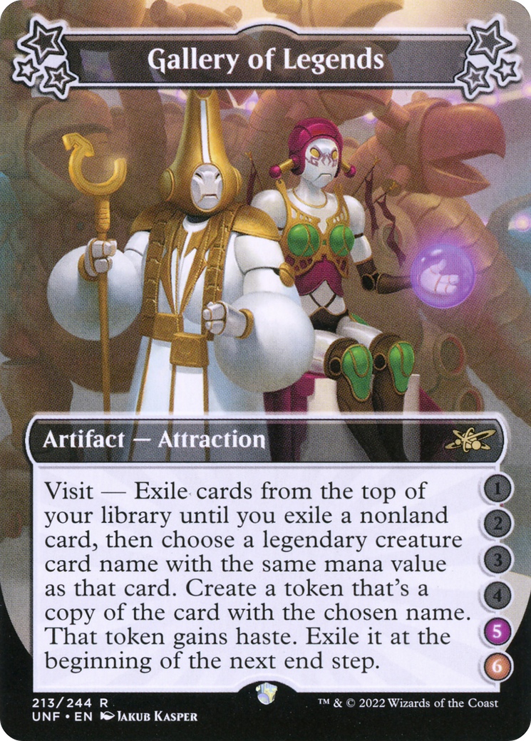 Gallery of Legends (5-6) (UNF-213) - Unfinity Foil