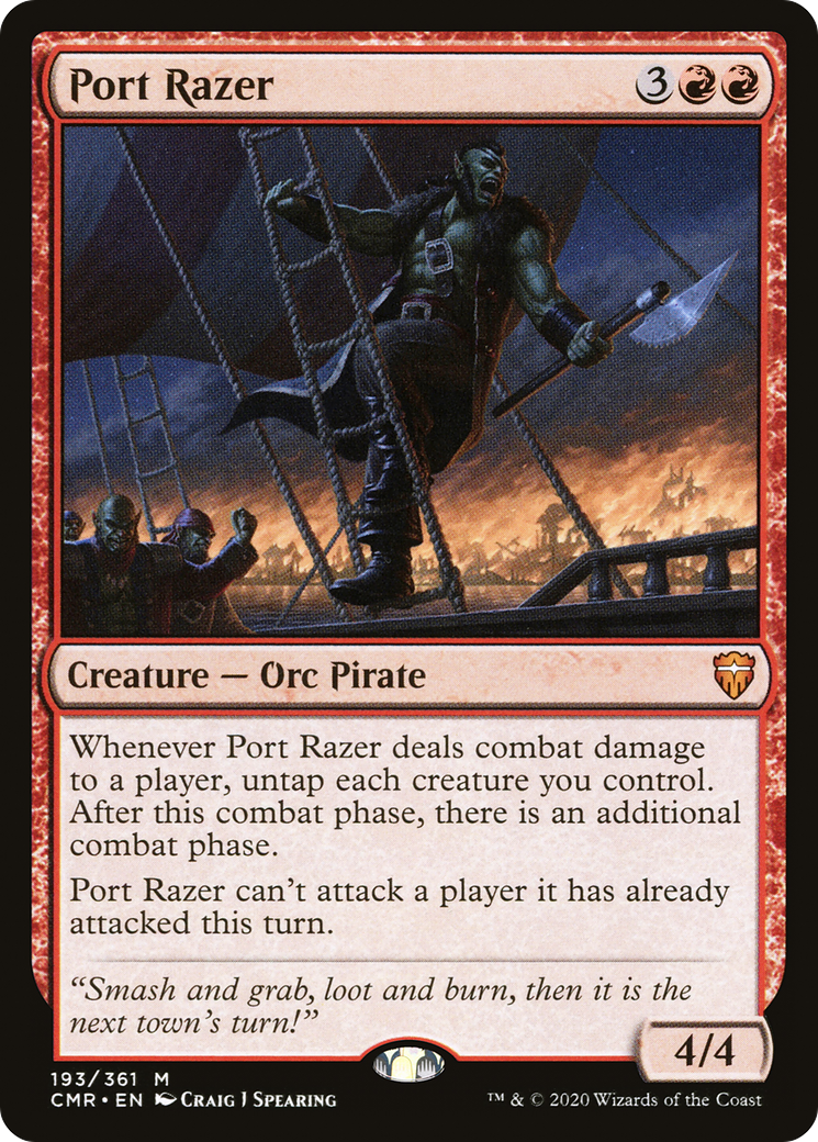 Port Razer (CMR-193) - Commander Legends