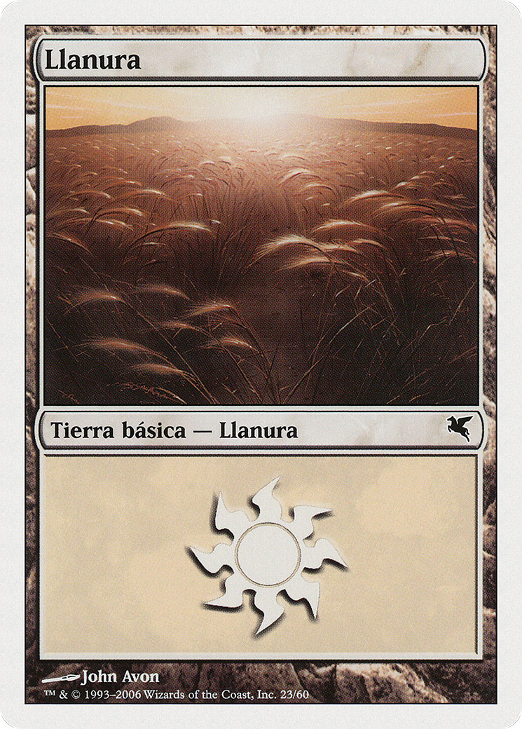 Plains (Spanish) - "Llanura" (G23) (PSAL-G23) - Salvat 2005