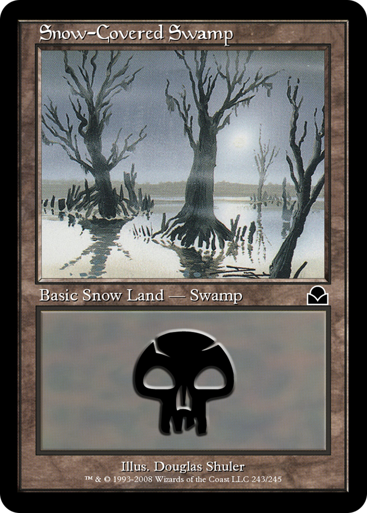 Snow-Covered Swamp (ME2-243) - Masters Edition II