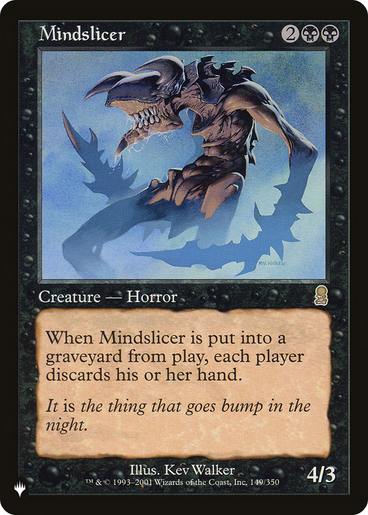 Mindslicer (LIST-ODY-149) - The List