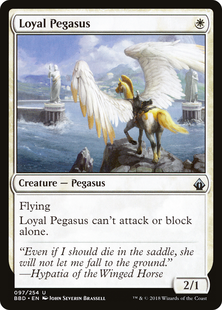 Loyal Pegasus (BBD-097) - Battlebond Foil