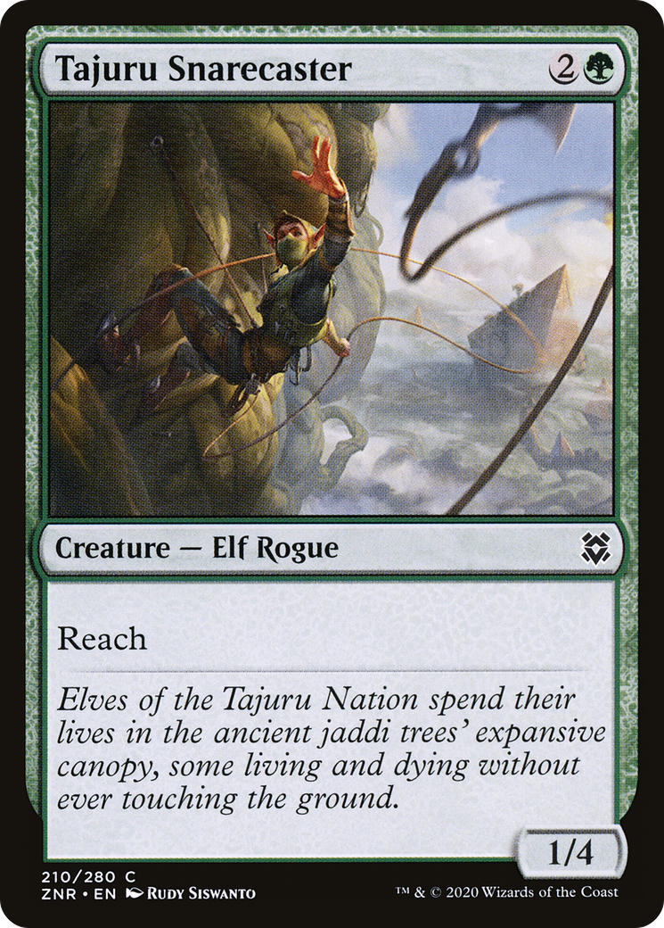 Tajuru Snarecaster (ZNR-210) - Zendikar Rising Foil
