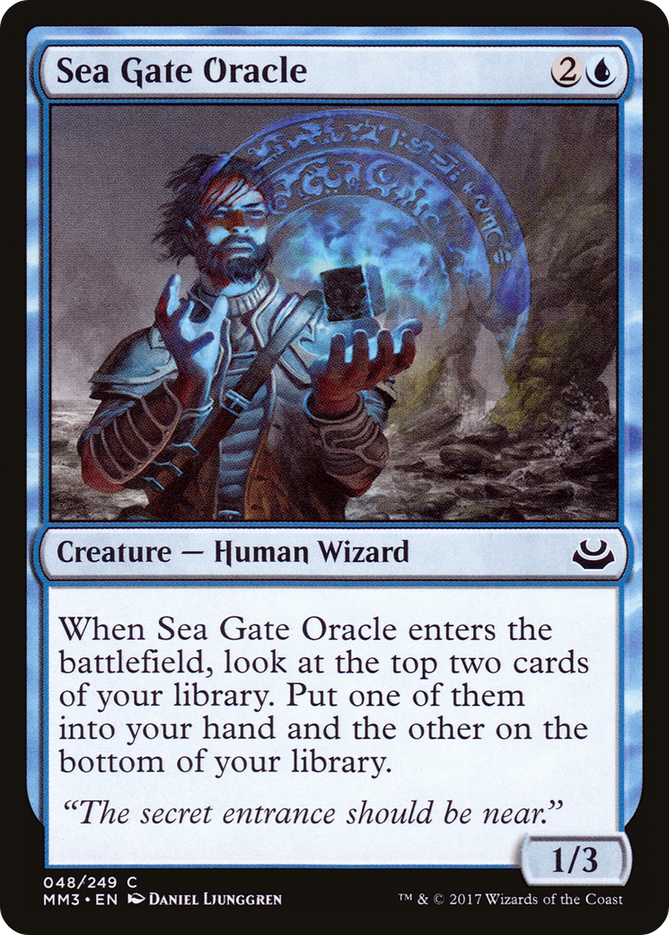 Sea Gate Oracle (MM3-048) - Modern Masters 2017