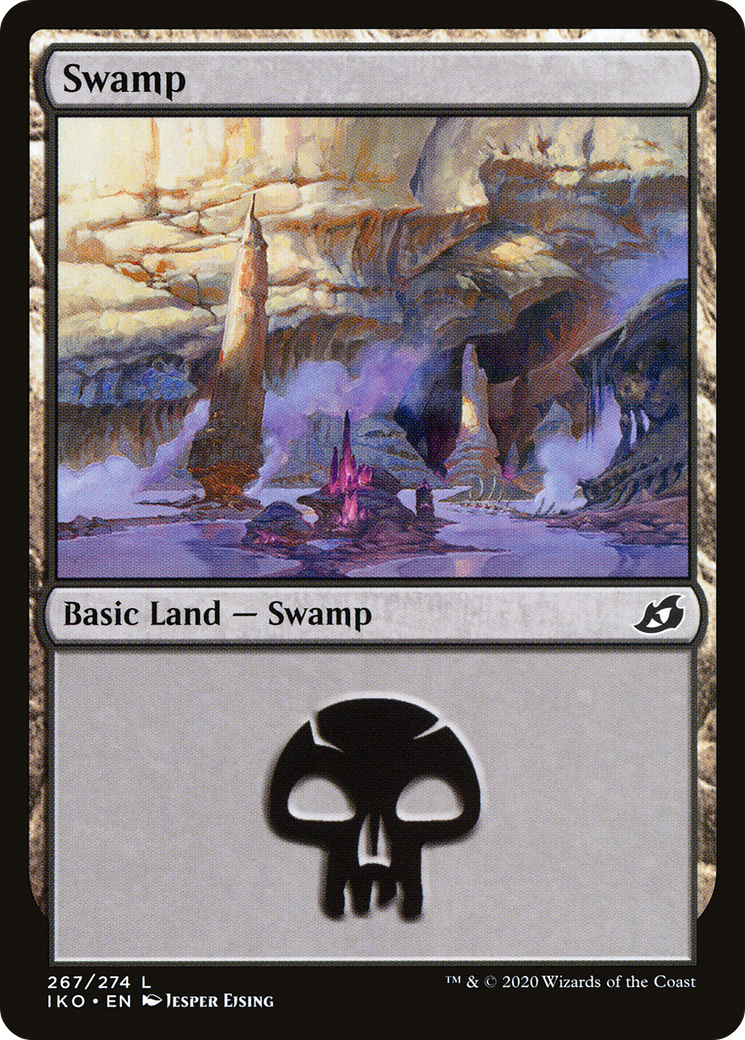 Swamp (267) (IKO-267) - Ikoria: Lair of Behemoths Foil