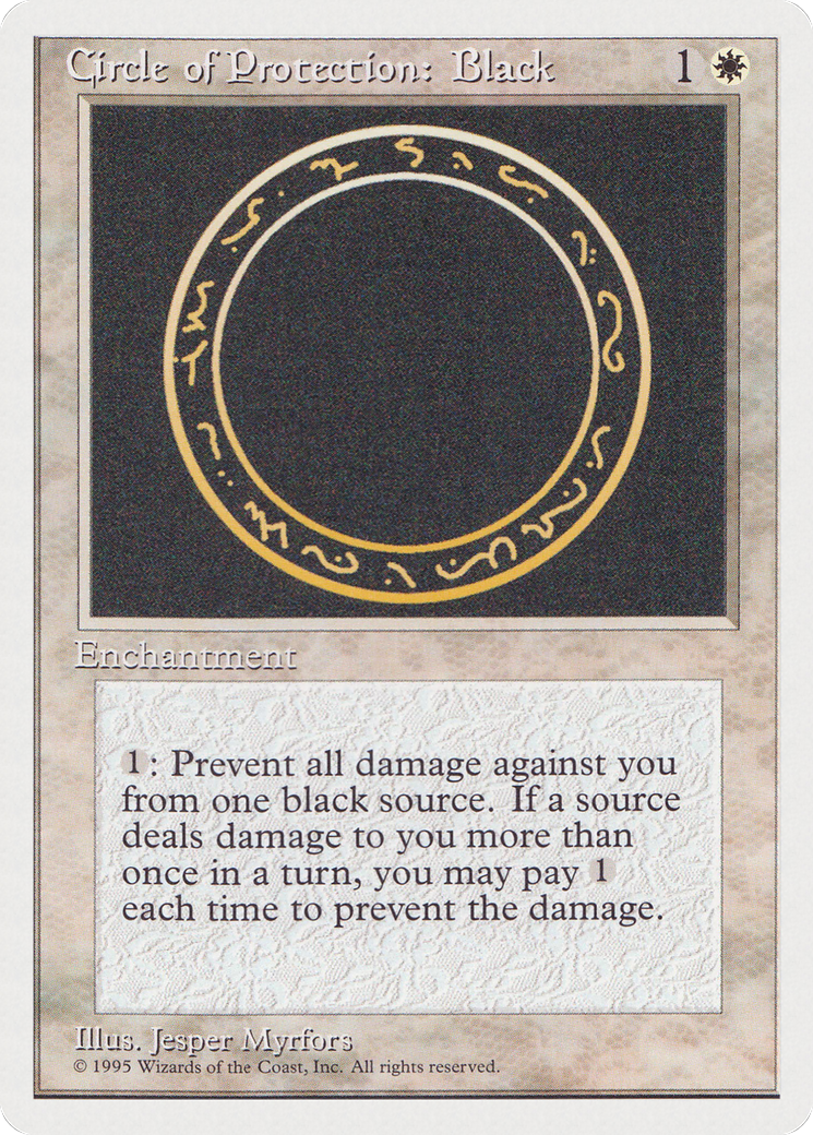 Circle of Protection: Black (RQS-002) - Rivals Quick Start Set