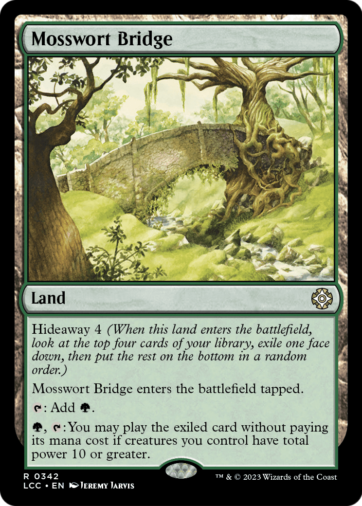 Mosswort Bridge (LCC-342) - The Lost Caverns of Ixalan Commander