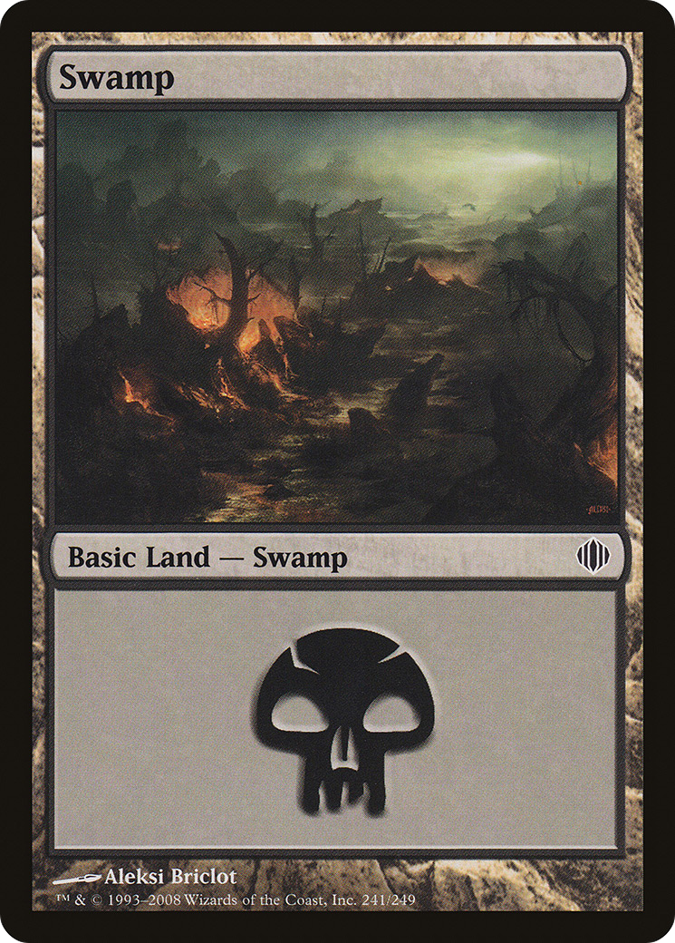 Swamp (241) (ALA-241) - Shards of Alara Foil