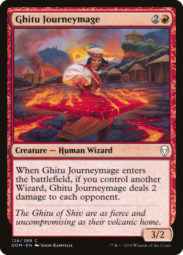 Ghitu Journeymage (DOM-126) - Dominaria