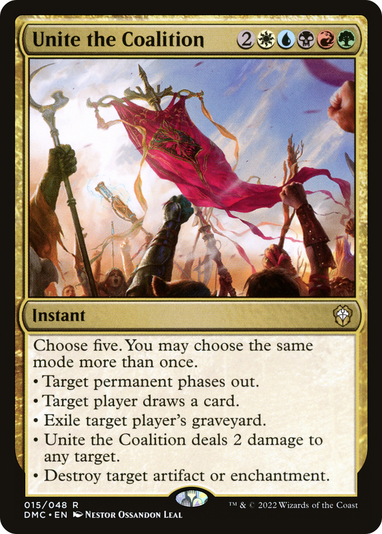 Unite the Coalition (DMC-015) - Dominaria United Commander