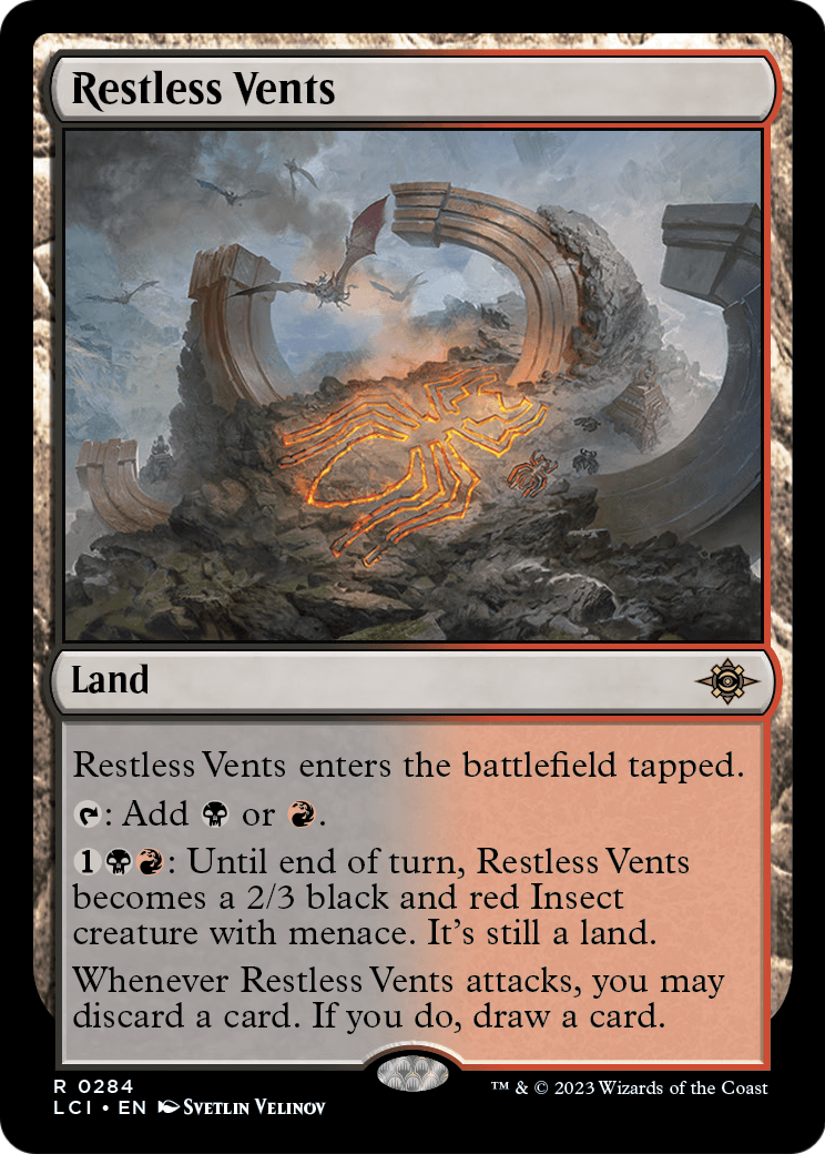 Restless Vents (LCI-284) - The Lost Caverns of Ixalan