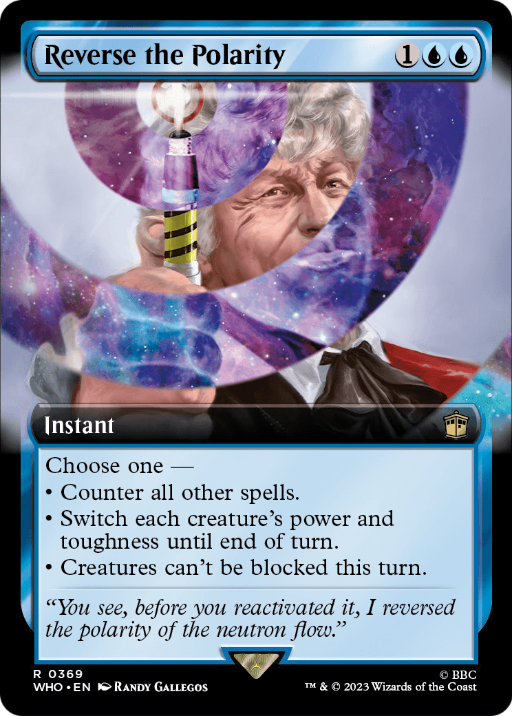 Reverse the Polarity (Extended Art) (WHO-369) - Doctor Who: (Extended Art)