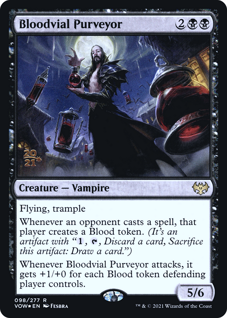Bloodvial Purveyor (PRE-098) - Innistrad: Crimson Vow Promos Foil