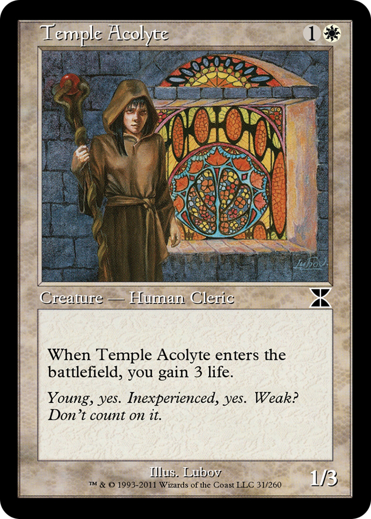 Temple Acolyte (ME4-031) - Masters Edition IV