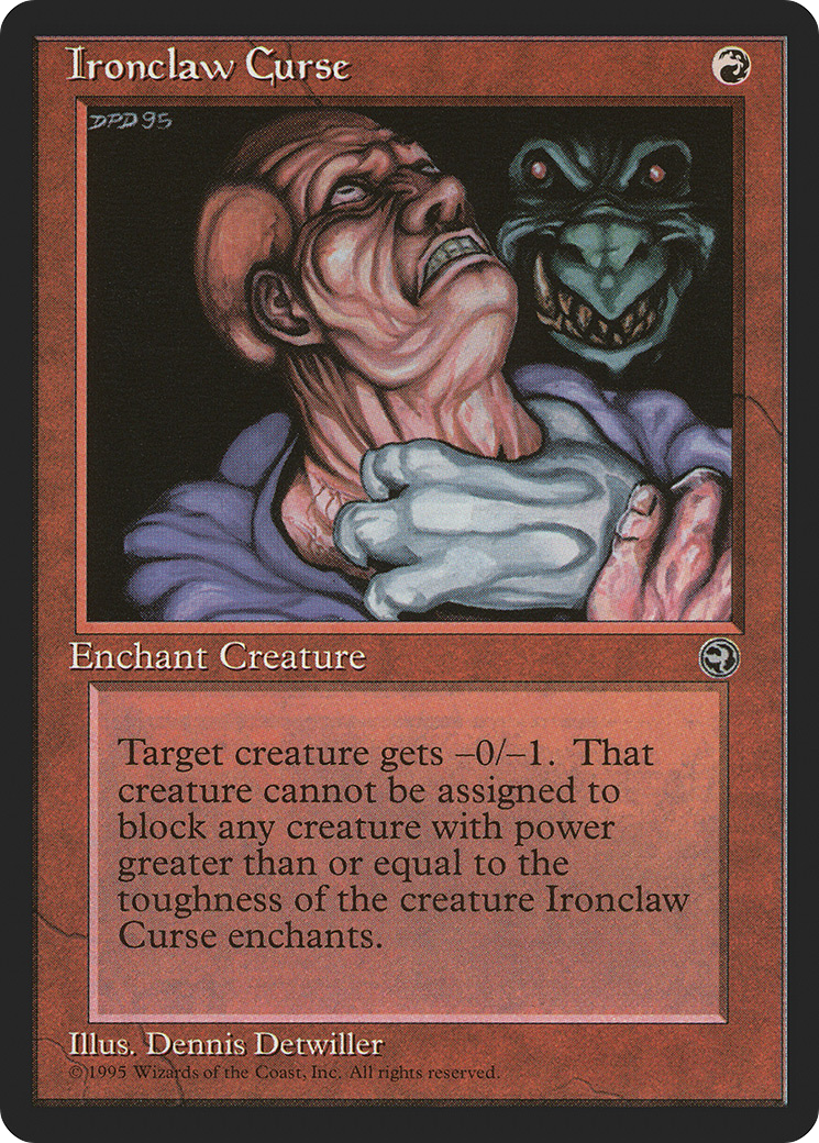 Ironclaw Curse (HML-) - Homelands