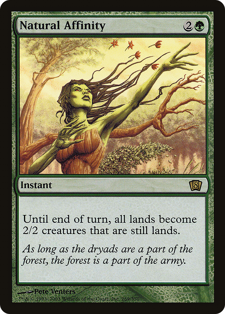 Natural Affinity (8ED-269) - 8th Edition Foil
