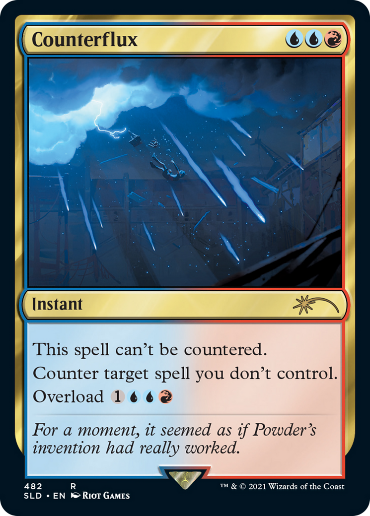 Counterflux (SLD-482) - Secret Lair Drop Foil