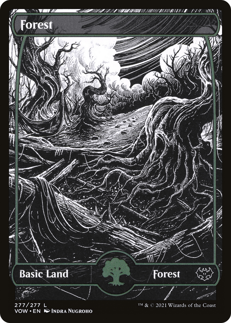 Forest (277) (VOW-277) - Innistrad: Crimson Vow: (Showcase)