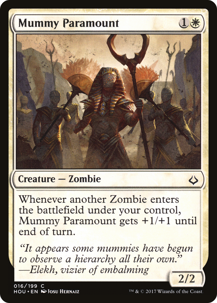 Mummy Paramount (HOU-016) - Hour of Devastation Foil