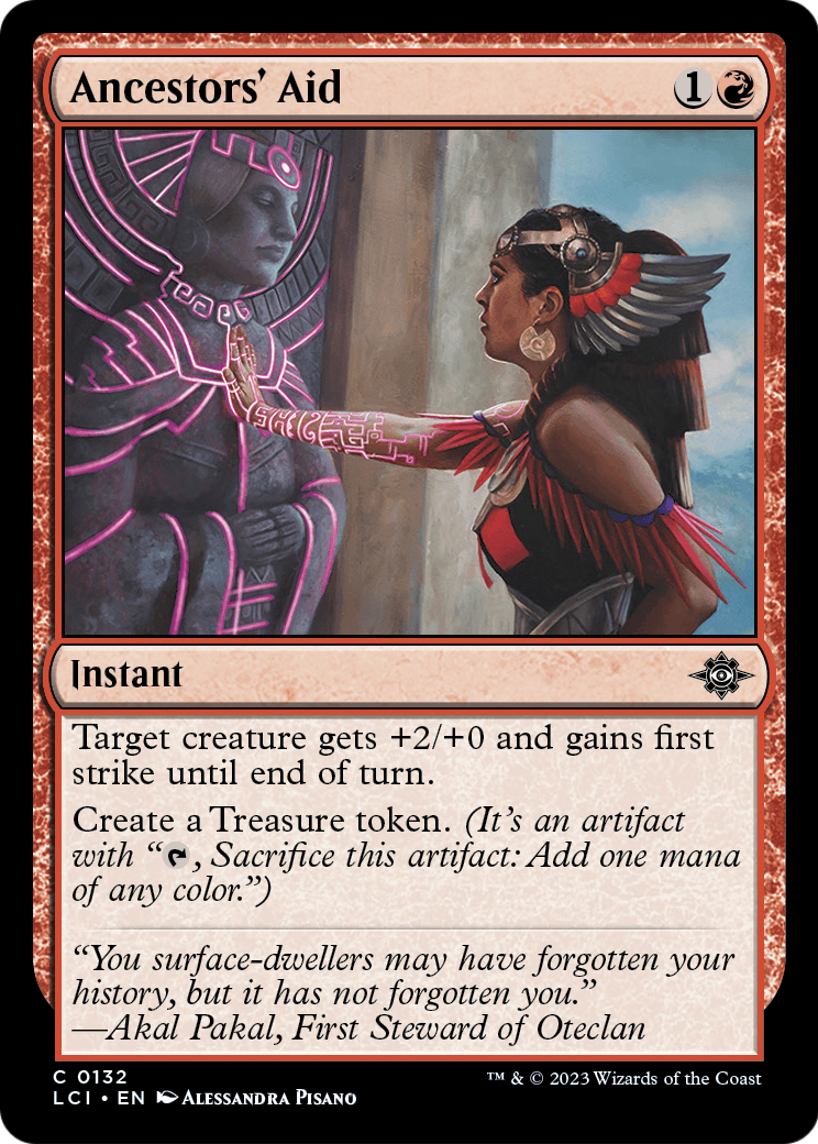 Ancestors' Aid (LCI-132) - The Lost Caverns of Ixalan