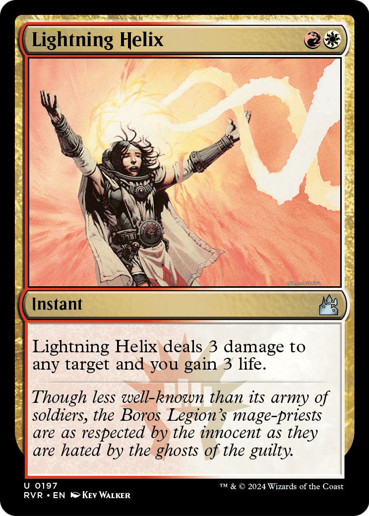 Lightning Helix (RVR-197) - Ravnica Remastered