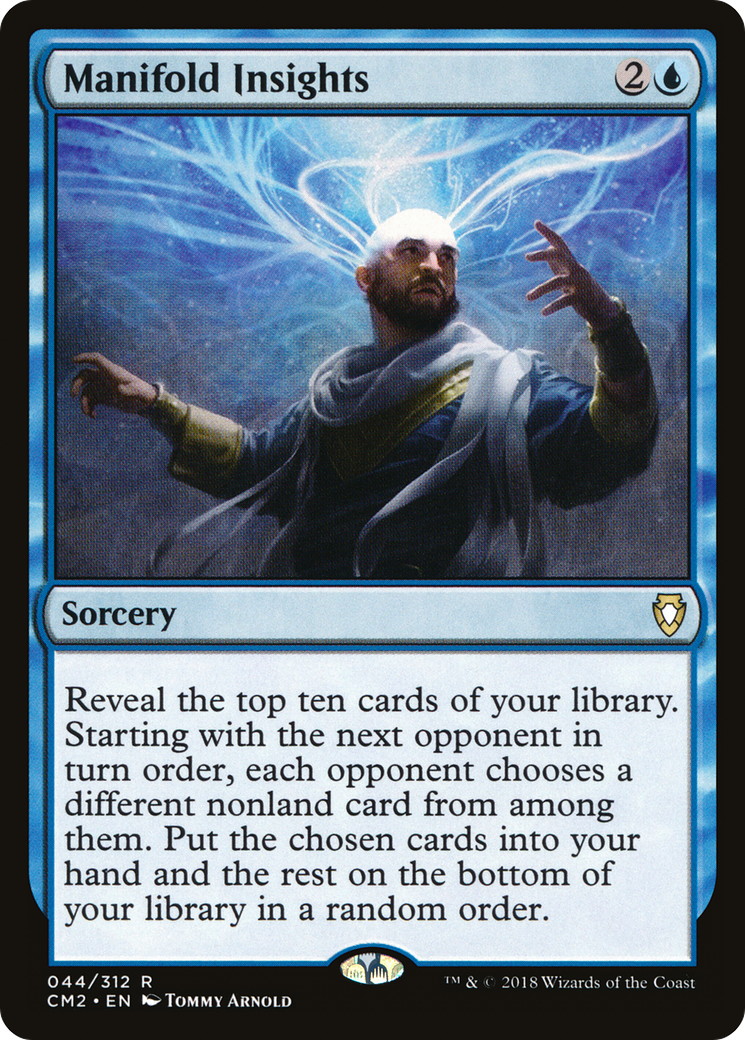 Manifold Insights (CM2-044) - Commander Anthology Volume II