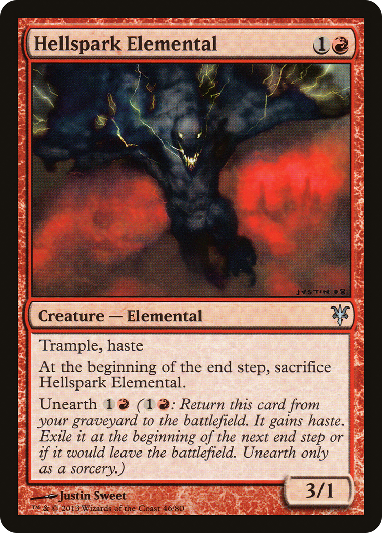 Hellspark Elemental (DDK-046) - Duel Decks: Sorin vs. Tibalt