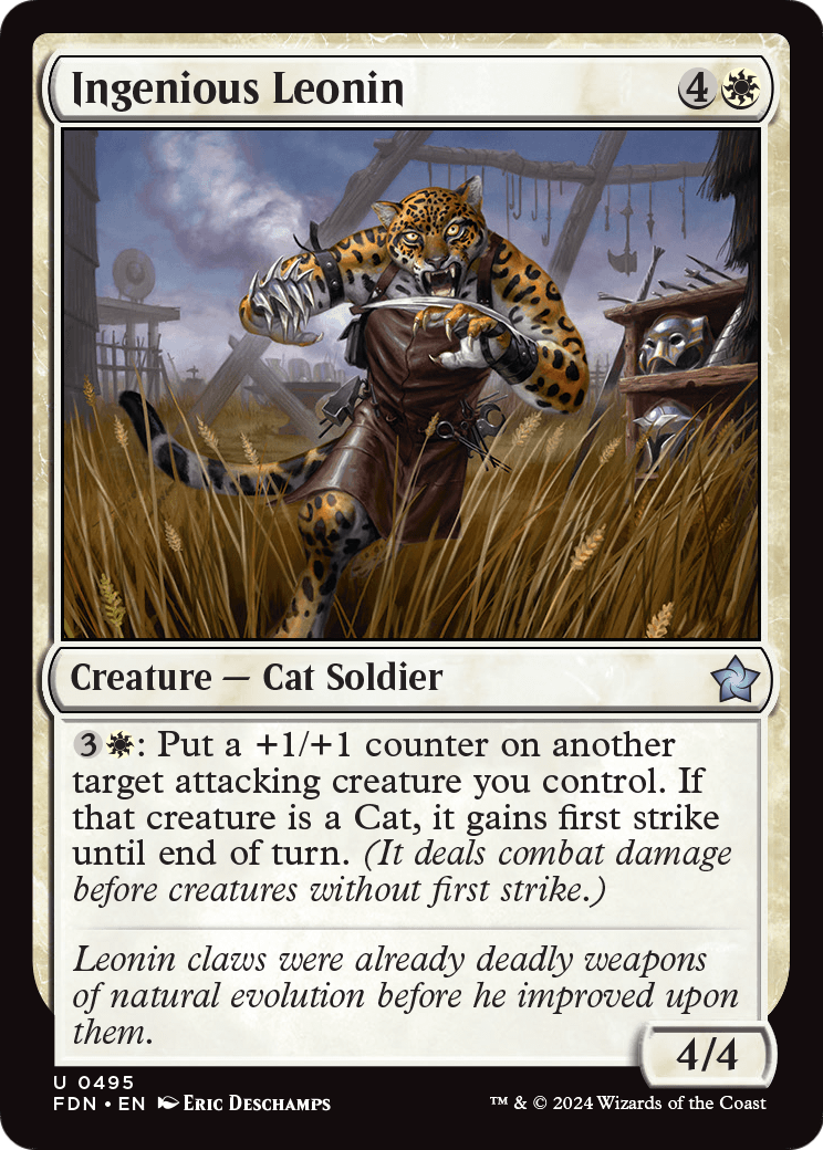 Ingenious Leonin (FDN-495) - Foundations