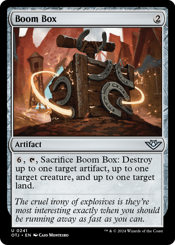 Boom Box (OTJ-241) - Outlaws of Thunder Junction Foil