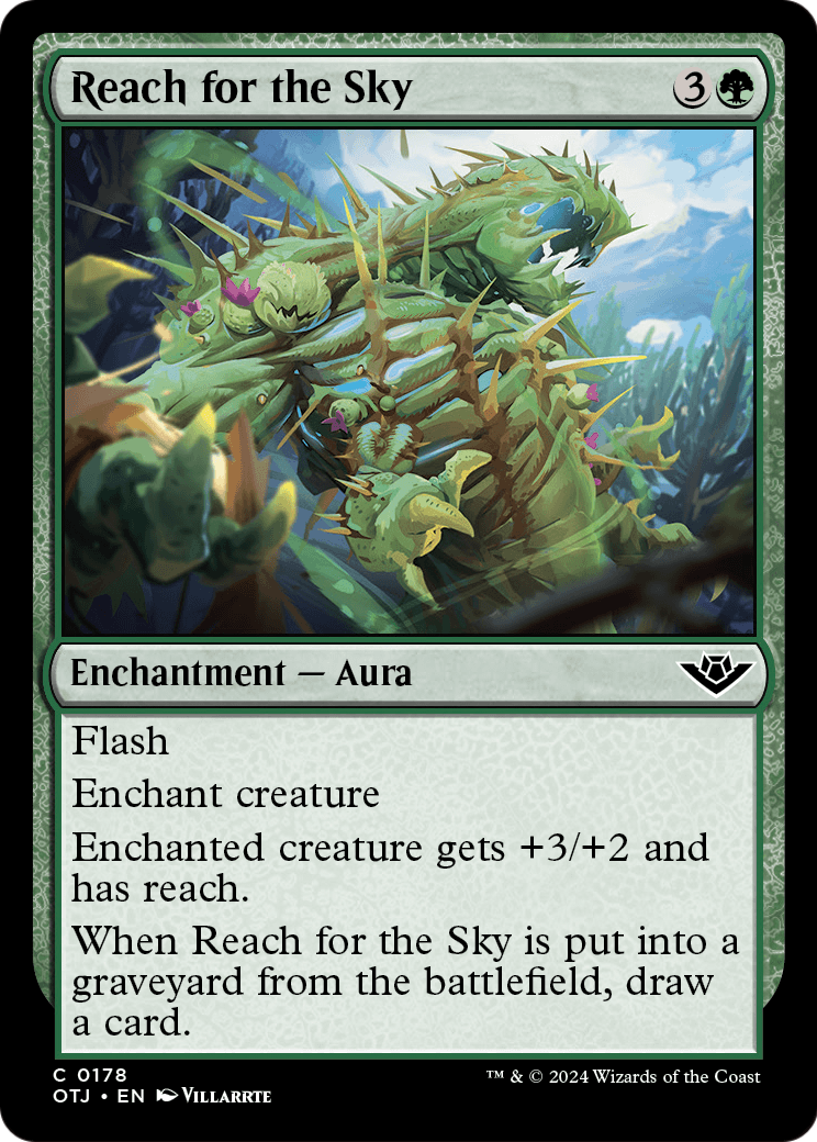 Reach for the Sky (OTJ-178) - Outlaws of Thunder Junction Foil