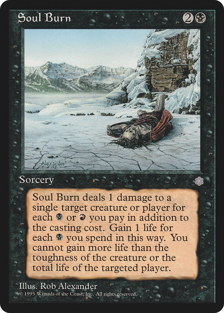 Soul Burn (ICE-) - Ice Age