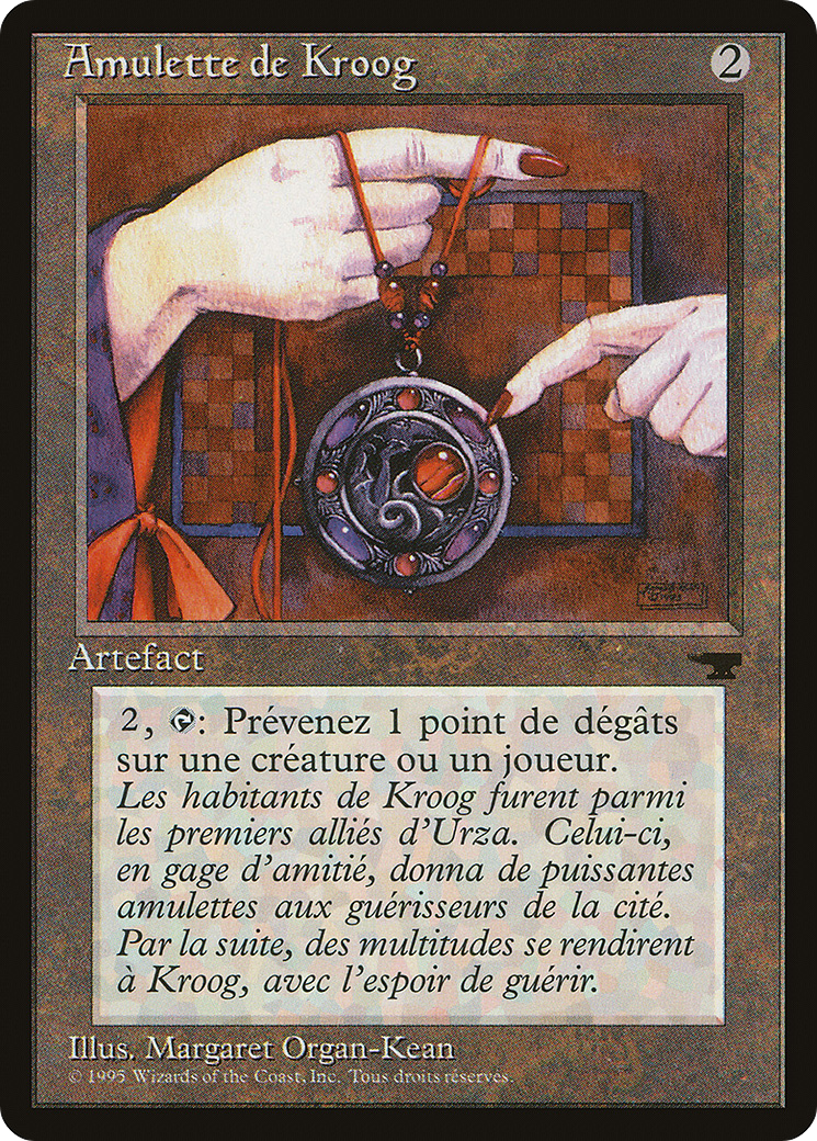 Amulet of Kroog (French) - "Amulette de Kroog" (REN-) - Renaissance